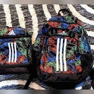 Boys Adidas backpack and lunchbox